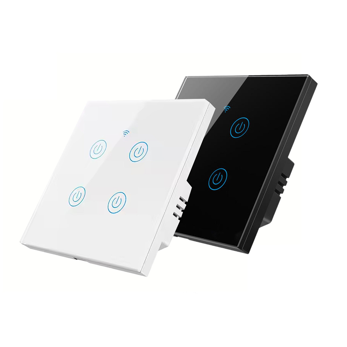 4-gang-black-white-wall-switch