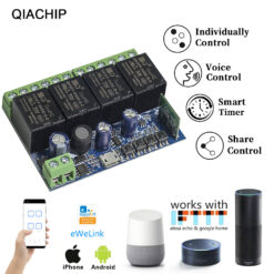 4Ch QiaChip WiFi Smart Switch KR0548