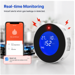 Tuya Smart Life WiFi Gas Leakage Detector Sensor Alarm 2